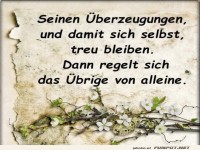 seinen Ueberzeugungen