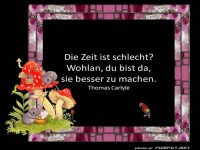 Die Zeit ist schlecht