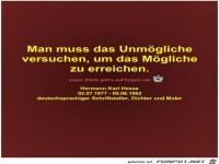 Man muss das Unmgliche
versuchen