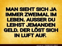Das Mysterium des verschwundenen Schuldners