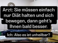 Wenn der Arzt Humor hat