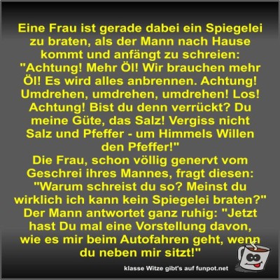 Eine-Frau-ist-gerade-dabei-ein-Spiegelei-zu-braten.jpg von Fossy