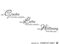 Glaube Liebe Hoffnung