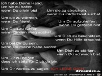 ich habe deine Hand