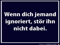 ignoriert