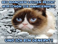 Bin genervt