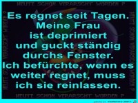 Meine Frau ist depremiert