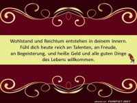 Wohlstand und Reichtum