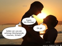 Sollen wir uns ein schoenes Wochenende...