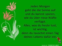 Jeden Morgen