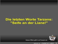 Die letzten Worte Tarzans