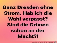 Kein Strom in Dresden