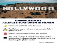 Unrealistische Alltagssituationen in Filmen