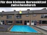 Hausdachrutsche: Adrenalin beim Heimkommen!