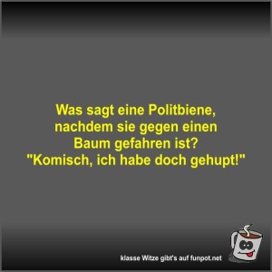Was-sagt-eine-Politbiene.jpg von Fossy
