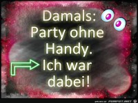 Damals: Party ohne Handy...