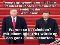 Trump sagt....