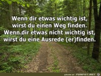 Wenn dir etwas wichtig ist