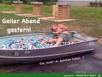 Harter Abend gestern