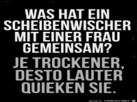 Was hat ein Scheibenwischer...