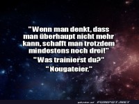 Man schafft noch drei