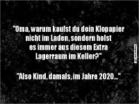 Omas geheime Klopapier-Geschichte