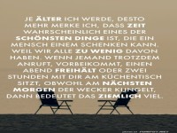 Zeit ist das sch�nste Geschenk
