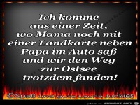 Ich komme aus einer Zeit