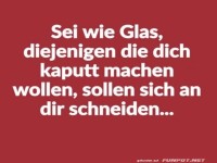 wie glas