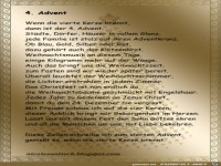 4. Advent - Gedicht