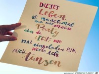 dieses leben ist manchmal nicht
