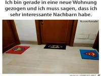 Ich bin gerade in eine neue Wohnung gezogen