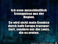 Erzeugnisse aus der Region