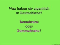 dummokratie