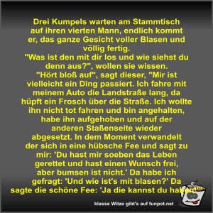 Drei-Kumpels-warten-am-Stammtisch-auf-ihren-vierten-Mann.jpg von Fossy