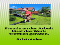 freude an der Arbeit