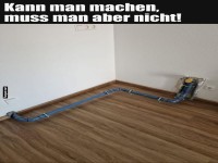 Rohrleitung ins Nirgendwo