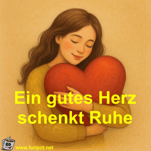 Ein-gutes-Herz-schenkt-Ruhe.png von Fossy