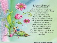 Manchmal sind es nur