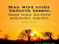 Der Baum der Weisheit braucht keinen Schatten