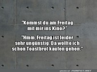 Toastbrot-Tr�ume und Film-Absagen