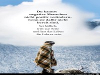 du kannst negative Menschen