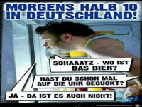 Morges halb 10