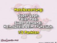 Hotelbewertung