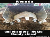 Altes Nokia-Handy gefunden