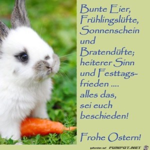 herz-Bild: Frohe Ostern