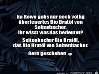 �berteuertes Bio-�l