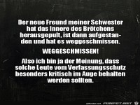 Das Innere des Br�tchens