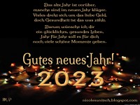 Gutes Neues Jahr 2023