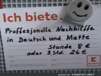 Dann lieber keine Nachhilfe